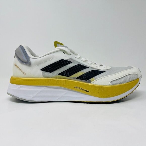 Adidas Adizero Boston 10 TME TinMan Elite Gold Running Shoes Mens Size 8 GY4929 - Picture 1 of 12